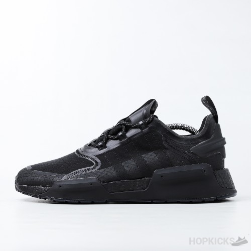 Adidas nmd deals hitam
